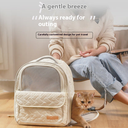 Cat Backpack Portable Pet Carrying Case